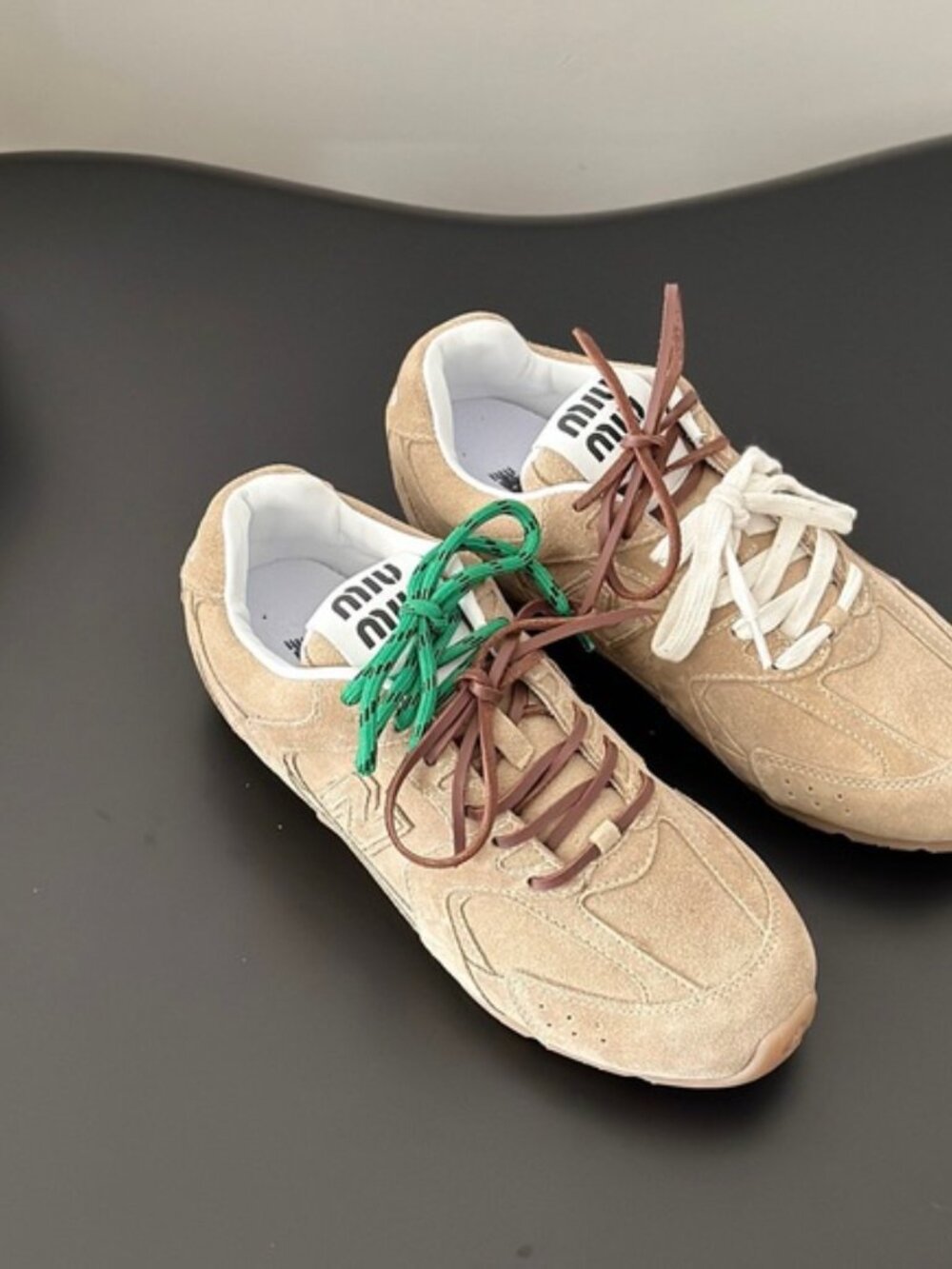 New Balance x MIU MIU NB 530 SL Women's Casual Sneakers - Picture 3 of 9